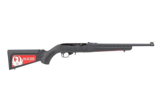 Ruger 1022 compact rifle features a 16 inch barrel